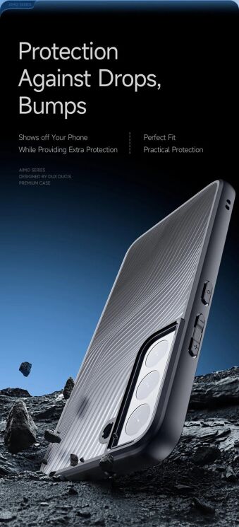 Защитный чехол DUX DUCIS Aimo Series для Samsung Galaxy S22 (S901) - Black: фото 13 из 16