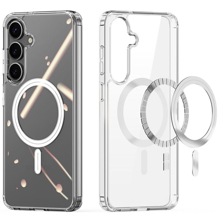 Защитный чехол DUX DUCIS Clin Series MagSafe для Samsung Galaxy S25 (S931) - Clear: фото 2 из 13