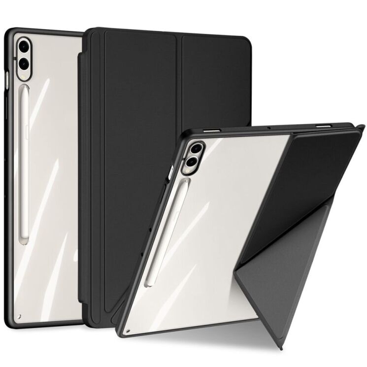 Защитный чехол DUX DUCIS Magi Series для Samsung Galaxy Tab S9 Plus / S9 FE Plus (X810/816/610/616) - Black: фото 1 из 12