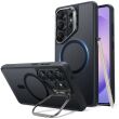 Защитный чехол ESR Classic Hybrid Magnetic Case (Stash Stand) для Samsung Galaxy S26 Ultra (S948) - Frosted Black (406283B)
