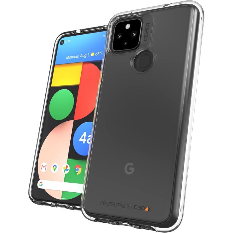 Защитный чехол Gear4 Crystal Palace для Google Pixel 4A (702006088) - Transparent: фото 4 из 11