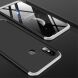 Защитный чехол GKK Double Dip Case для Xiaomi Mi 8 - Black / Silver (139861BF). Фото 7 из 14
