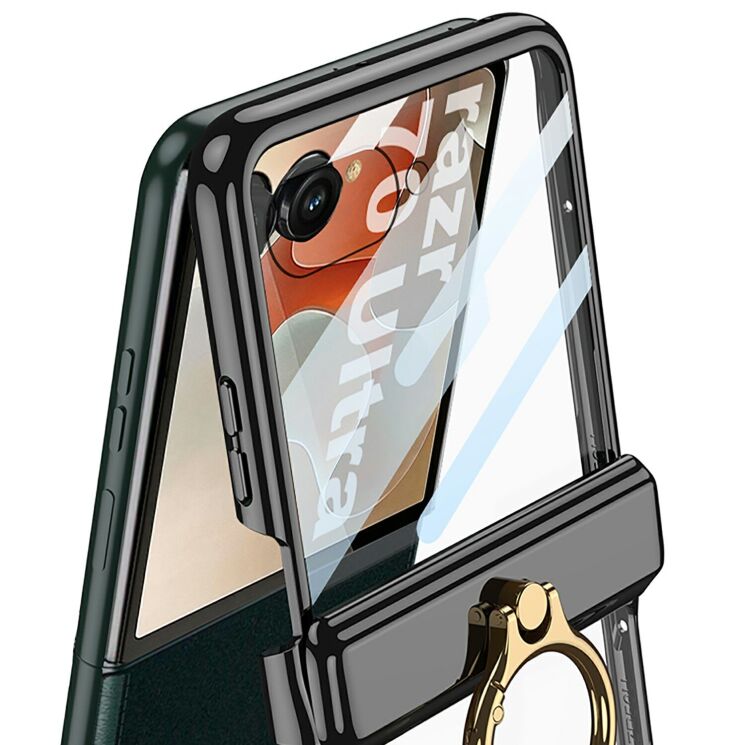 Защитный чехол GKK Hinge Ring для Motorola Razr 70 - Champagne Gold (455228F) Защитный чехол GKK Hinge Ring для Motorola Razr 70 - Champagne Gold: фото 8 из 8