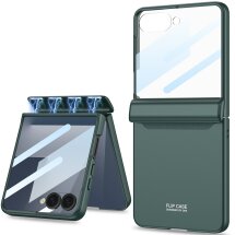 Захисний чохол GKK Magnetic Fold для Samsung Galaxy Flip 7 - Green: фото 1 з 8