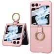Защитный чехол GKK Ring Holder для Samsung Galaxy Flip 5 - Pink (332435P)