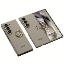 Защитный чехол GKK Ring Holder для Samsung Galaxy Fold 6 - Titanium Grey: фото 1 из 11