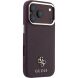 Захисний чохол Guess Saffiano Small 4G & Classic Logo MagSafe для iPhone 18 Pro / 17 Pro (GUHMP18L6PSA4DMU) - Violet (423748V). Фото 3 з 7