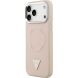 Защитный чехол Guess Triangle Logo MagSafe для iPhone 17 Pro Max (GUHMP17XPSDTSCMP) - Pink (402890P). Фото 3 из 8