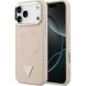 Защитный чехол Guess Triangle Logo MagSafe для iPhone 17 Pro Max (GUHMP17XPSDTSCMP) - Pink (402890P). Фото 1 из 8