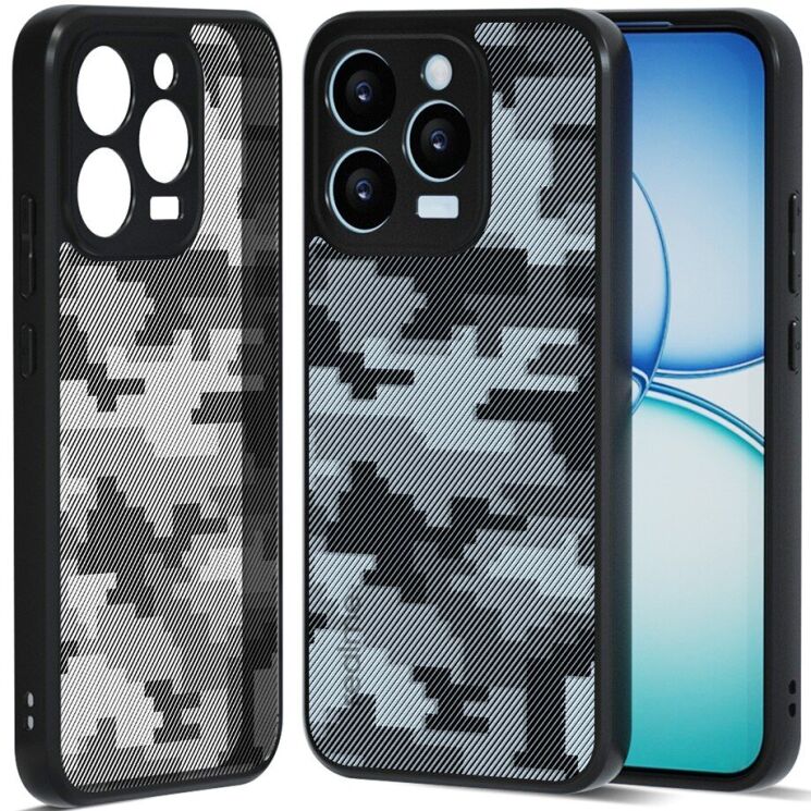 Защитный чехол IBMRS Military для Realme 15T - Grid Camouflage: фото 1 из 3