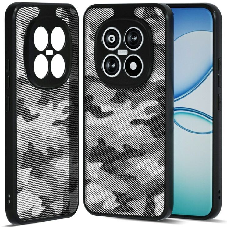 Защитный чехол IBMRS Military для Xiaomi Redmi Note 15 Pro - Artistic Camouflage: фото 1 из 8
