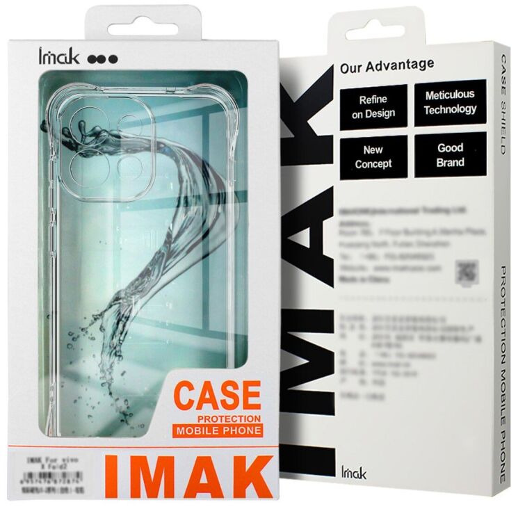Захисний чохол IMAK Airbag MAX Case для Google Pixel 10 / 10 Pro - Transparent: фото 3 з 7