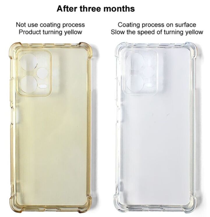 Защитный чехол IMAK Airbag MAX Case для Realme 12 / 12 Plus - Transparent: фото 7 из 10