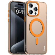 Защитный чехол IMAK Candy Series Magnetic для Apple iPhone 15 Pro Max - Orange: фото 1 из 6