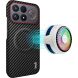 Защитный чехол IMAK Carbon Guard with MagSafe для Xiaomi Poco F9 Ultra - Carbon Fiber (430132C). Фото 2 из 9