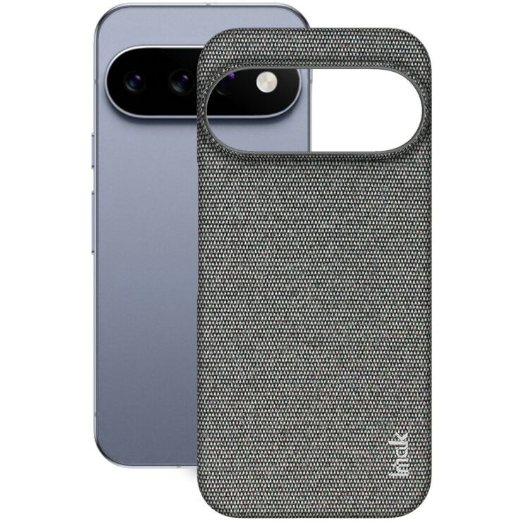 Защитный чехол IMAK Fabric Case для Google Pixel 11 Pro XL - Dark Grey: фото 2 из 8
