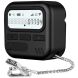 Захисний чохол KALEBOL Retro Design для Apple AirPods Pro / Pro 2 - Black (306045B). Фото 1 з 11