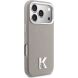 Защитный чехол Karl Lagerfeld Karl Head Logo MagSafe для iPhone 17 Pro (KLHMP17L5PGFKHGG) - Grey (422731H). Фото 3 из 7