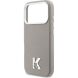 Защитный чехол Karl Lagerfeld Karl Head Logo MagSafe для iPhone 17 Pro (KLHMP17L5PGFKHGG) - Grey (422731H). Фото 5 из 7