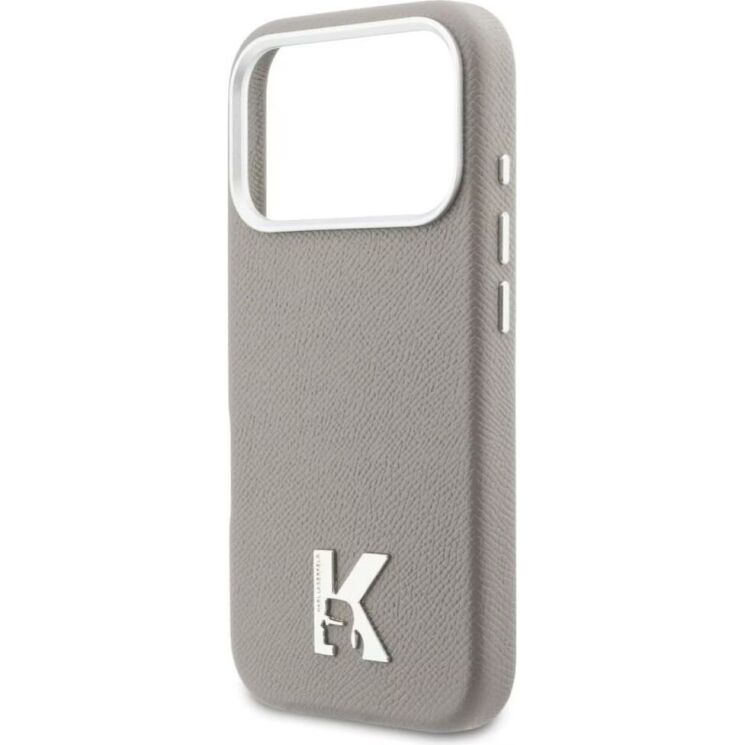Защитный чехол Karl Lagerfeld Karl Head Logo MagSafe для iPhone 17 Pro (KLHMP17L5PGFKHGG) - Grey (422731H) Защитный чехол Karl Lagerfeld Karl Head Logo MagSafe для iPhone 17 Pro (KLHMP17L5PGFKHGG) - Grey: фото 5 из 7