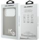 Защитный чехол Karl Lagerfeld Karl Head Logo MagSafe для iPhone 17 Pro (KLHMP17L5PGFKHGG) - Grey (422731H). Фото 7 из 7