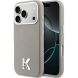 Защитный чехол Karl Lagerfeld Karl Head Logo MagSafe для iPhone 17 Pro (KLHMP17L5PGFKHGG) - Grey (422731H). Фото 1 из 7