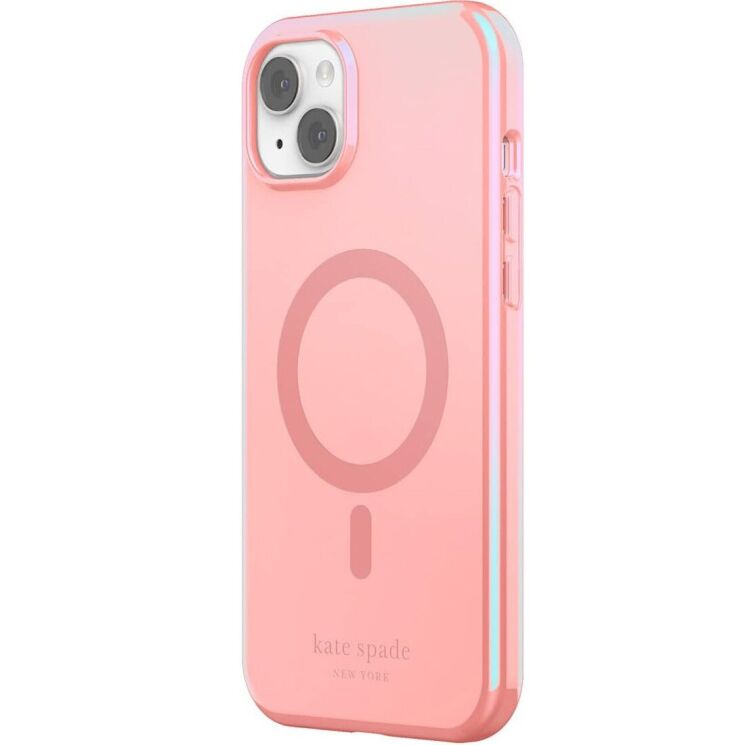 Защитный чехол Kate Spade NY Protective Hardshell Magsafe для Apple iPhone 14 Plus - Grapefruit: фото 3 из 5