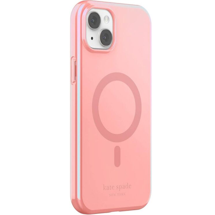 Защитный чехол Kate Spade NY Protective Hardshell Magsafe для Apple iPhone 14 Plus - Grapefruit: фото 4 из 5