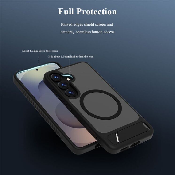 Защитный чехол LEREACH Le-Chic Series для Samsung Galaxy S24 (S921) / Galaxy S25 (S931) - Black: фото 13 из 18