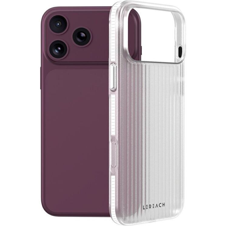 Захисний чохол LEREACH TOC Series для iPhone 18 Pro Max / 17 Pro Max - White: фото 1 з 11