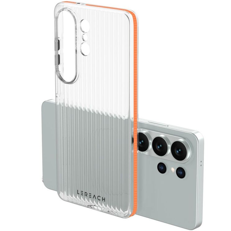 Защитный чехол LEREACH TOC Series для Samsung Galaxy S26 Ultra - Orange: фото 4 из 9
