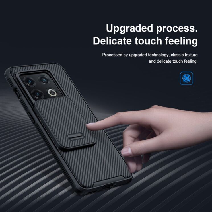 Защитный чехол NILLKIN CamShield Pro для OnePlus 10 Pro - Black: фото 10 из 18