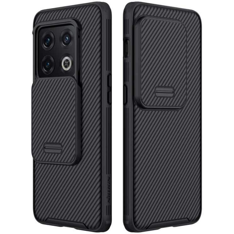 Защитный чехол NILLKIN CamShield Pro для OnePlus 10 Pro - Black: фото 1 из 18
