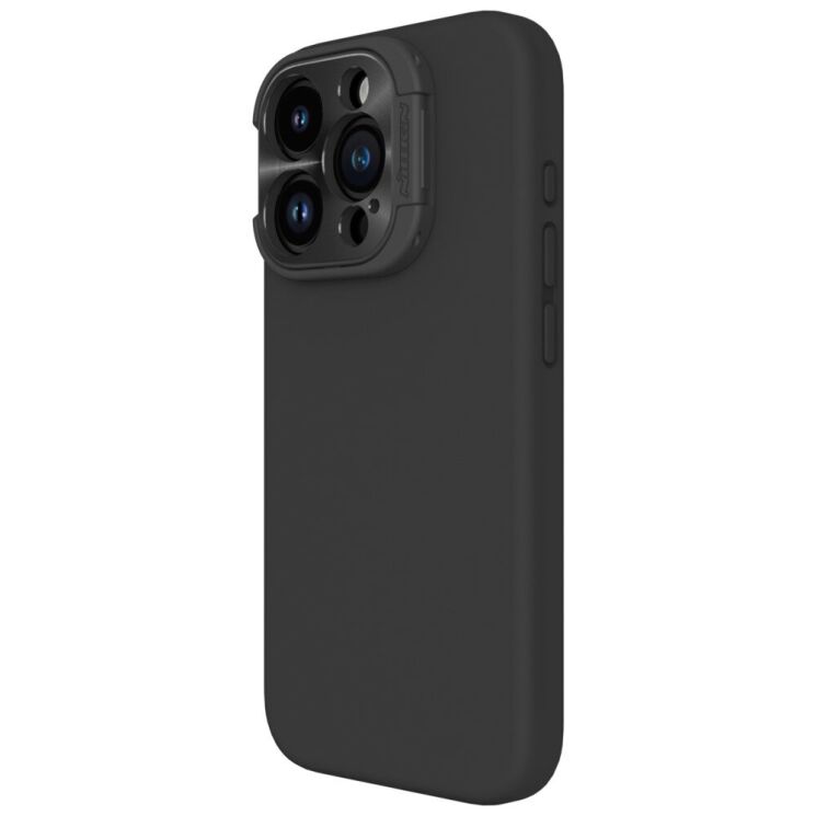 Защитный чехол NILLKIN LensWing Magnetic Case для Apple iPhone 15 Pro - Black: фото 3 из 14