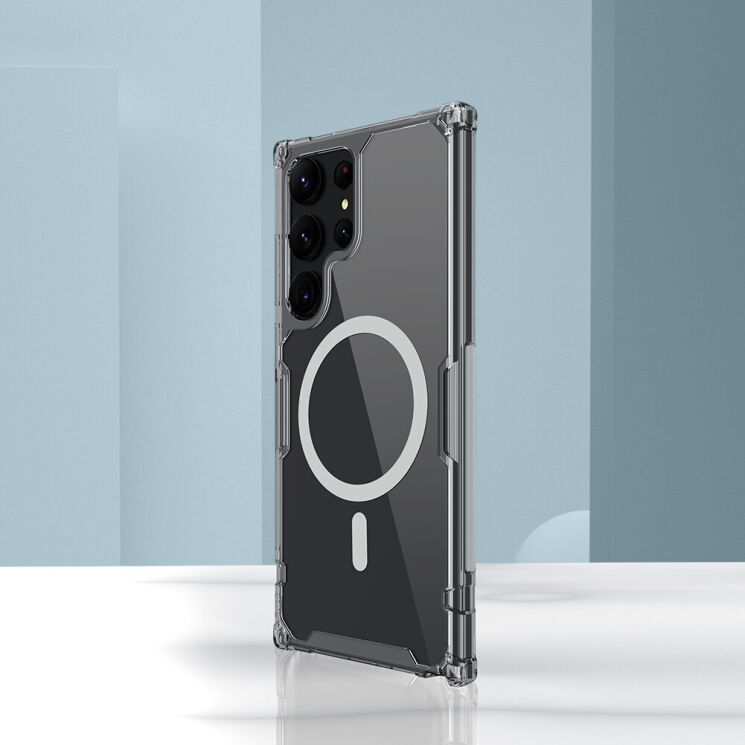 Захисний чохол NILLKIN Nature TPU Pro Magnetic для Samsung Galaxy S23 Ultra (S918) - Transparent: фото 21 з 23