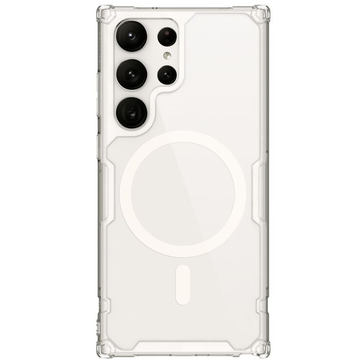 Захисний чохол NILLKIN Nature TPU Pro Magnetic для Samsung Galaxy S23 Ultra (S918) - Transparent: фото 1 з 23