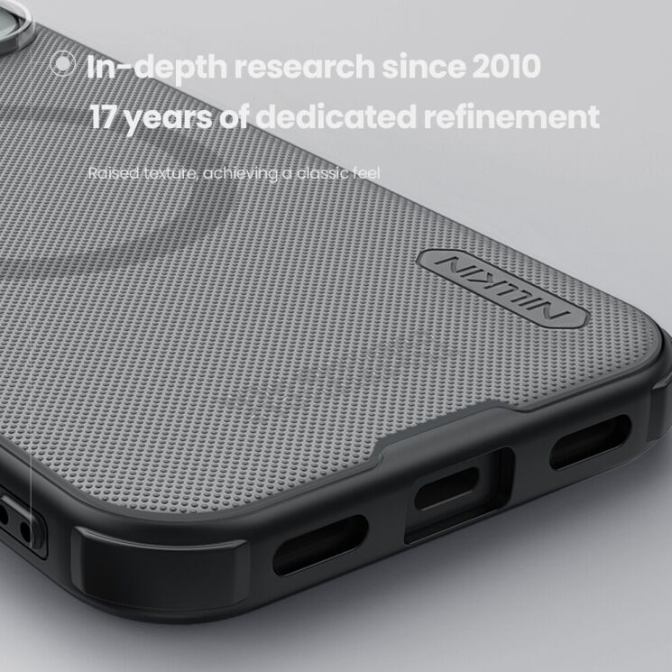 Защитный чехол NILLKIN Super Frosted Shield Pro Magnetic для Google Pixel 10 Pro XL - Black: фото 7 из 20