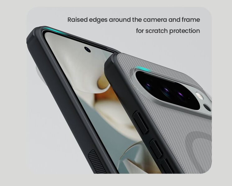 Защитный чехол NILLKIN Super Frosted Shield Pro Magnetic для Google Pixel 10 Pro XL - Black: фото 12 из 20