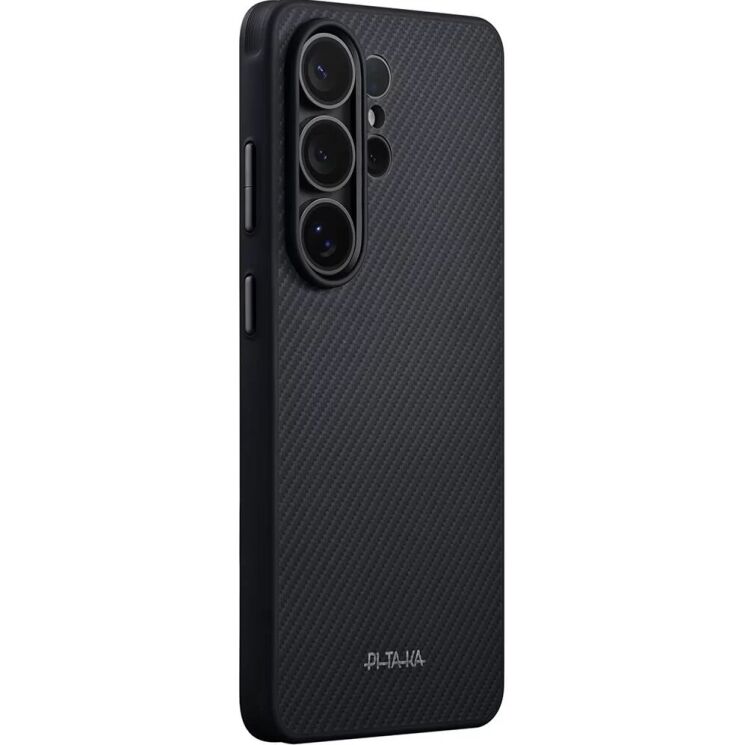 Защитный чехол Pitaka Cairn ProGuard Classic для Samsung Galaxy S26 Ultra (S948) PBS2601U - 600D Black / Grey (Twill): фото 4 из 17