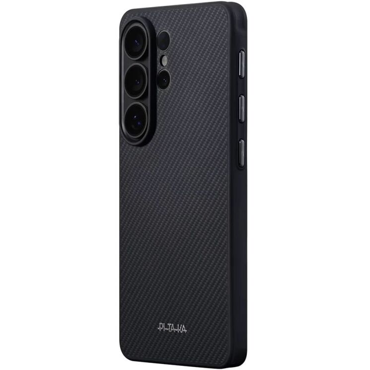 Защитный чехол Pitaka Cairn ProGuard Classic для Samsung Galaxy S26 Ultra (S948) PBS2601U - 600D Black / Grey (Twill): фото 3 из 17