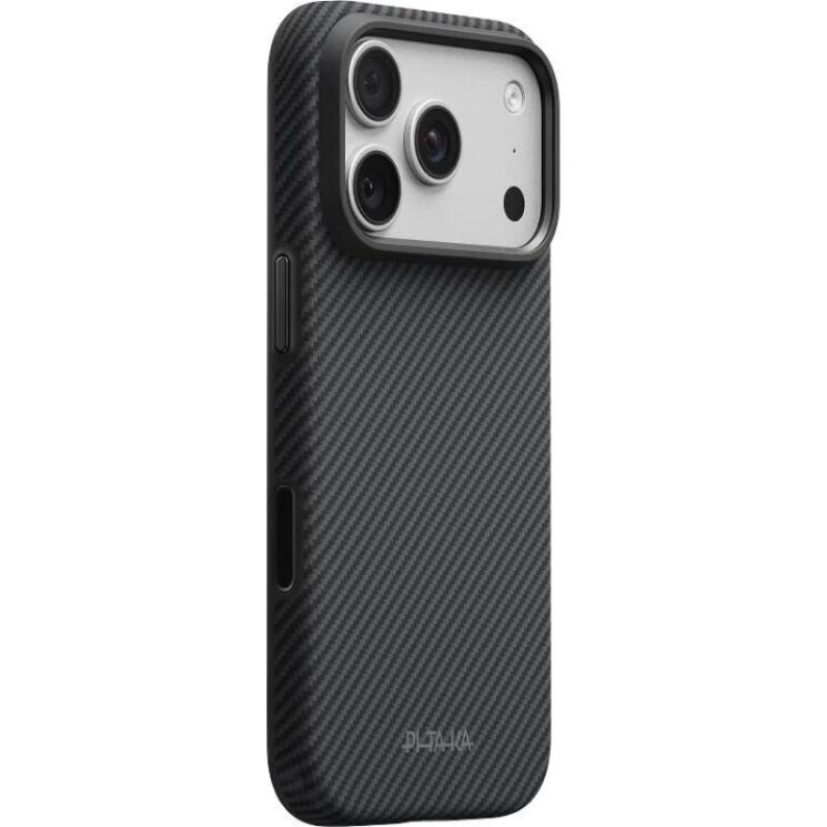 Захисний чохол Pitaka Summa Case для iPhone 18 Pro (KI1801SP) - Black / Grey (Twill) (423815B) Захисний чохол Pitaka Summa Case для iPhone 18 Pro (KI1801SP) - Black / Grey (Twill): фото 2 з 13