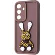 Защитный чехол Pretty Things Case для Samsung Galaxy A26 (A266) - Brown / Rabbit (371686H)