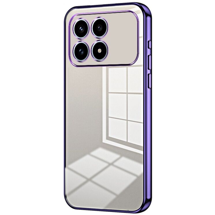 Захисний чохол Reframe Electroplating Frame для Xiaomi Poco F8 Pro - Purple: фото 1 з 7
