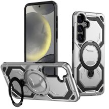 Защитный чехол Reframe Hybrid Magnetic для Samsung Galaxy S25 Plus (S936) - Grey: фото 1 из 7