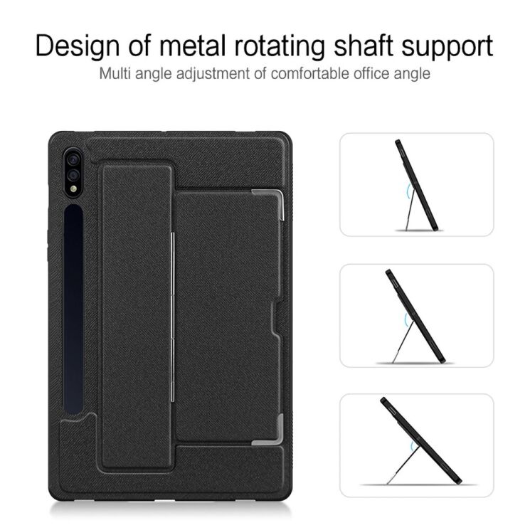 Защитный чехол Reframe Stand Ease для Samsung Galaxy Tab S7 (T870/875) - Black: фото 8 из 8