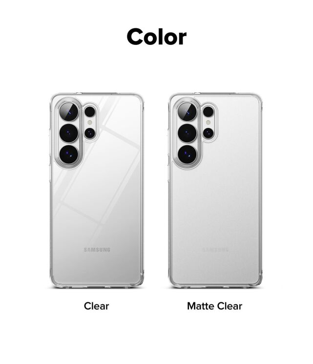 Защитный чехол Ringke Fusion для Samsung Galaxy S26 Ultra (S948) 8800328814424 - Matte Clear: фото 14 из 16