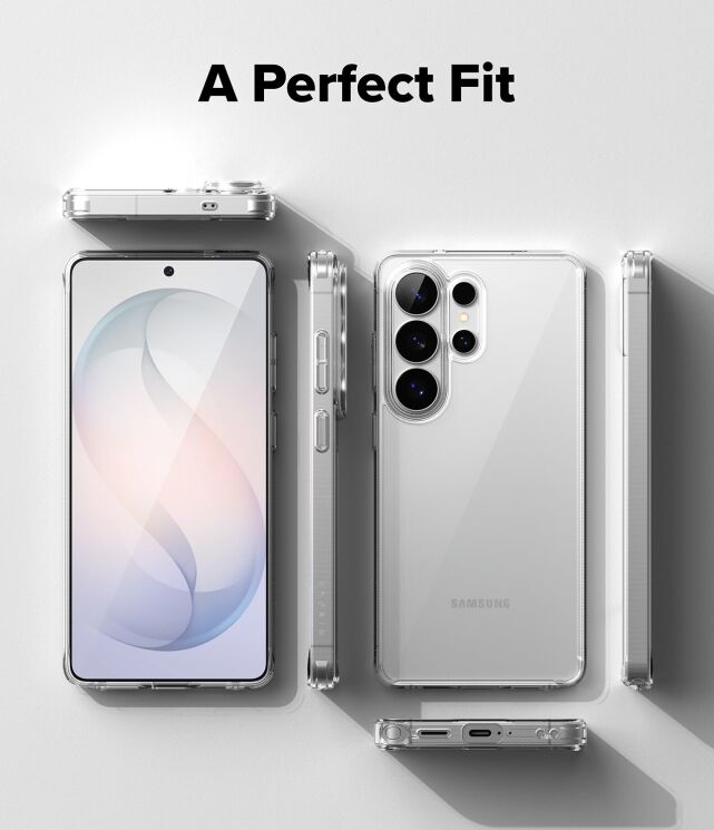 Защитный чехол Ringke Fusion для Samsung Galaxy S26 Ultra (S948) 8800328814424 - Matte Clear: фото 11 из 16