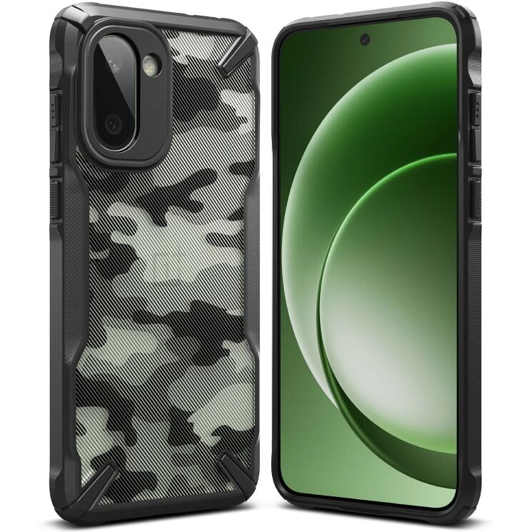 Защитный чехол Ringke Fusion X для OnePlus 15R (8800328817593) - Camo Black (408040C) Защитный чехол Ringke Fusion X для OnePlus 15R (8800328817593) - Camo Black: фото 1 из 10