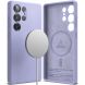 Защитный чехол Ringke Silicone Magnetic для Samsung Galaxy S25 Ultra (S938) 8800274969292 - Lavender (374543V). Фото 1 из 14