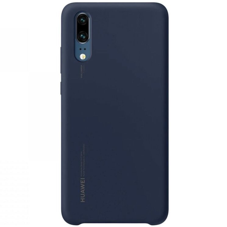 Защитный чехол Silicone Case для Huawei P20 - Deep Blue: фото 1 из 5